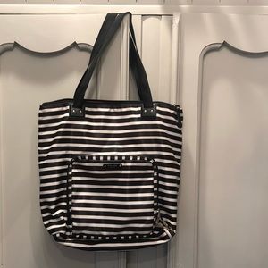 Striped Kate Spade Travel Tote